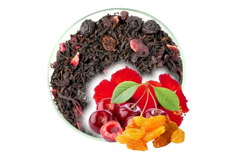 Herbata Czarna Cejlońska WIŚNIOWO RUMOWA (KT) (50g) Prezent Na Mikołajki !